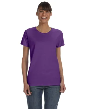 Gildan Ladies Lightweight 100% Cotton T-Shirt | Purple