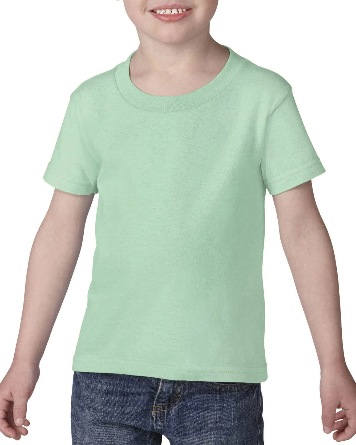 Gildan Lightweight Cotton Toddler T-Shirt | Mint Green