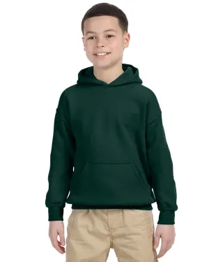 Gildan Youth Lightweight 50/50 Hoodie | Forest Green