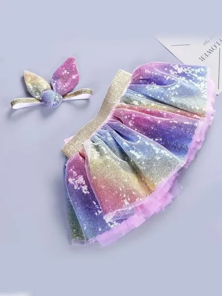 Girls Sequin Bowknot Headband