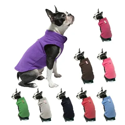 Gooby  Fleece Vest , Blue