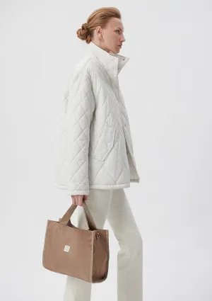 Grey Shoulder Bag