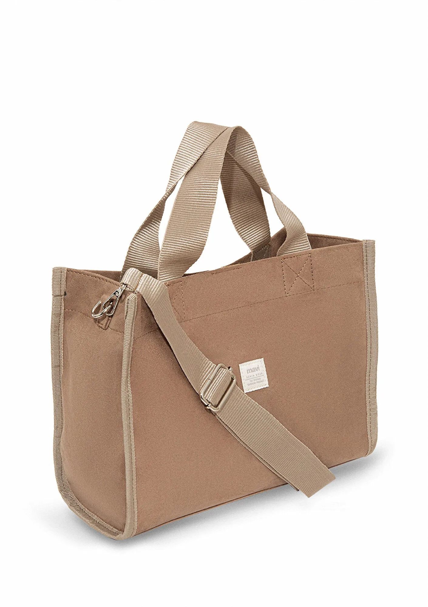 Grey Shoulder Bag