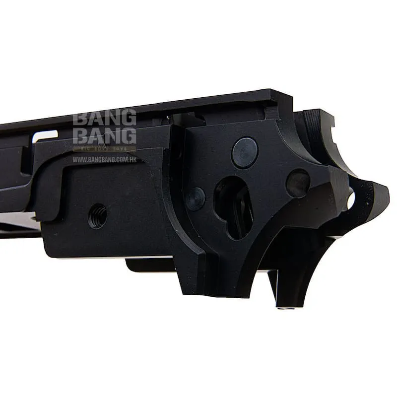 Gunsmith Bros Frame 4.3 Inch Dust Cover for Tokyo Marui Hi-Capa GBB Series- Black