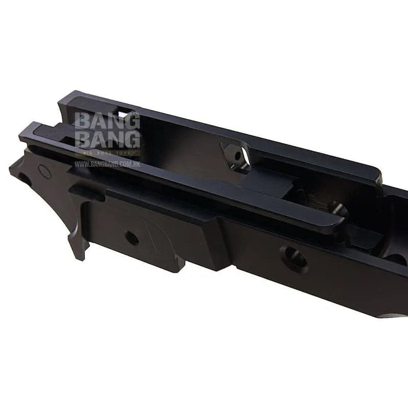Gunsmith Bros Frame 4.3 Inch Dust Cover for Tokyo Marui Hi-Capa GBB Series- Black