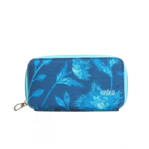 Haiku Intrepid RFID Wallet in Neon Flora, Rustic Clay, Rosewood, Stone Gray, River Rock Blue, Gray Poplar & Black
