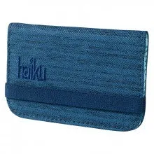 Haiku Trek RFID Mini Wallet 2.0 in Rustic Clay, Rosewood, River Rock Blue, Black & Forest