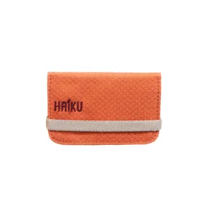 Haiku Trek RFID Mini Wallet 2.0 in Rustic Clay, Rosewood, River Rock Blue, Black & Forest