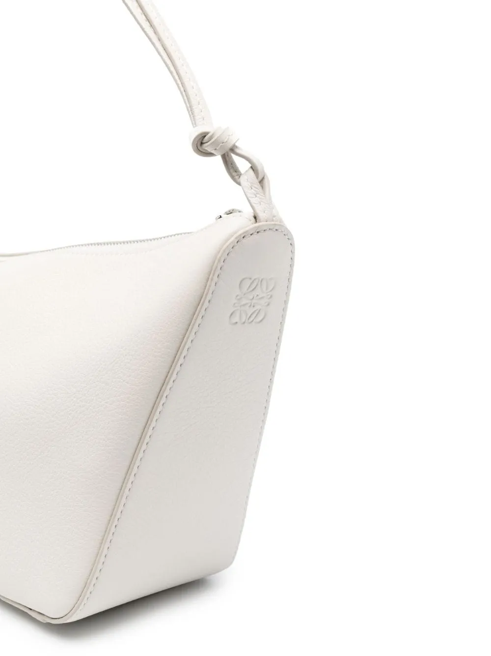 Hammock mini leather hobo bag