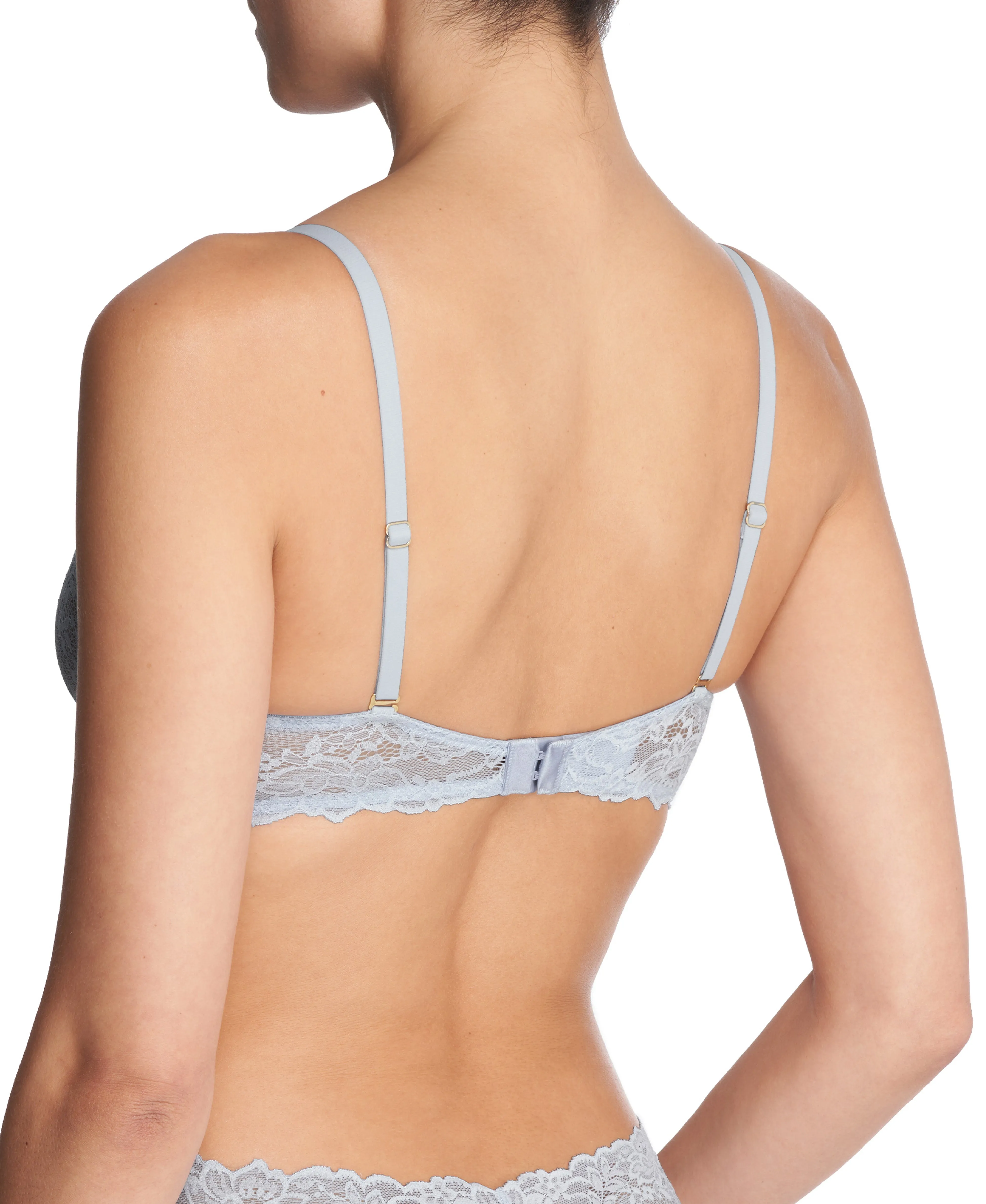 Heavenly Stretch Lace Convertible Balconette Bra