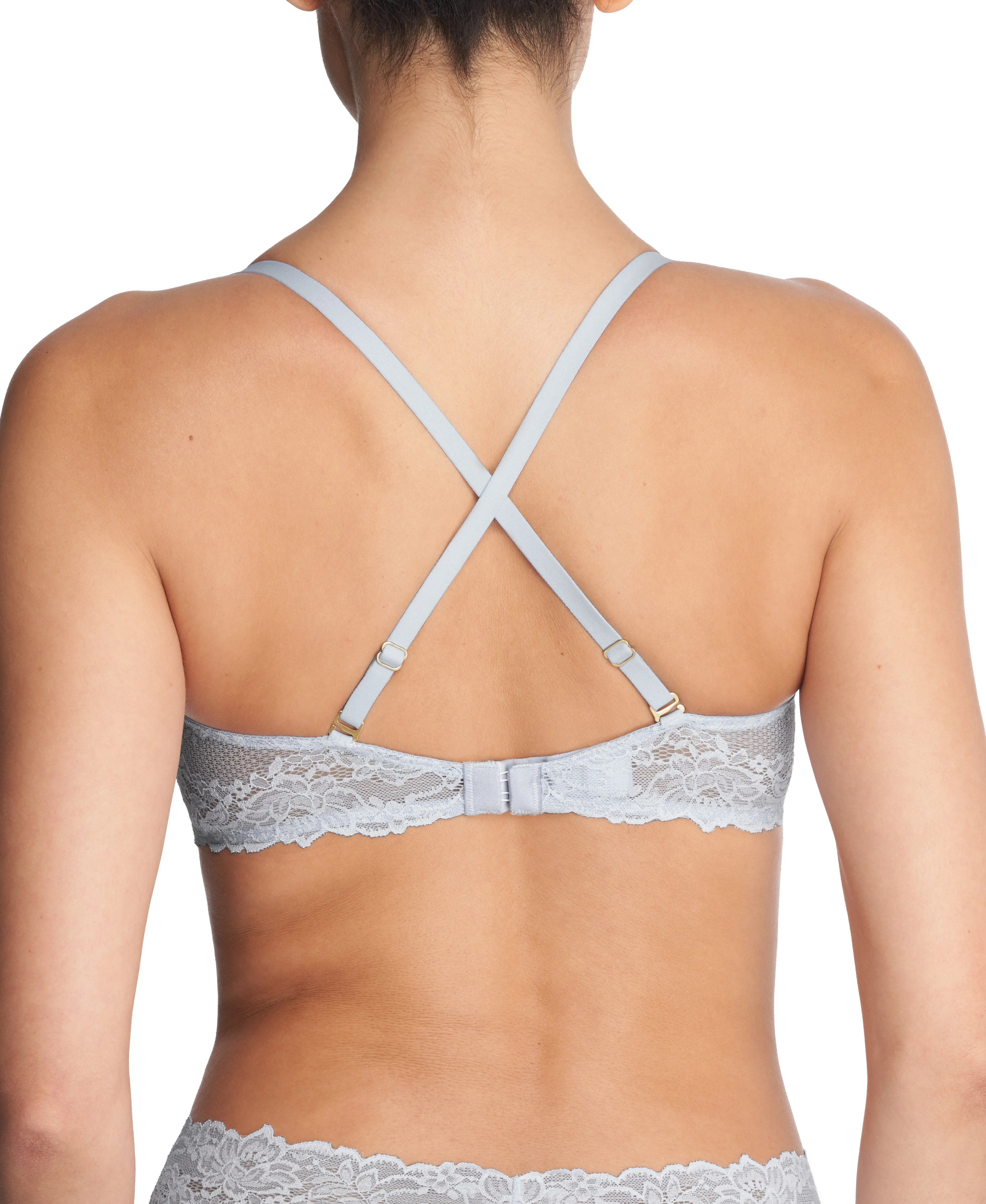 Heavenly Stretch Lace Convertible Balconette Bra