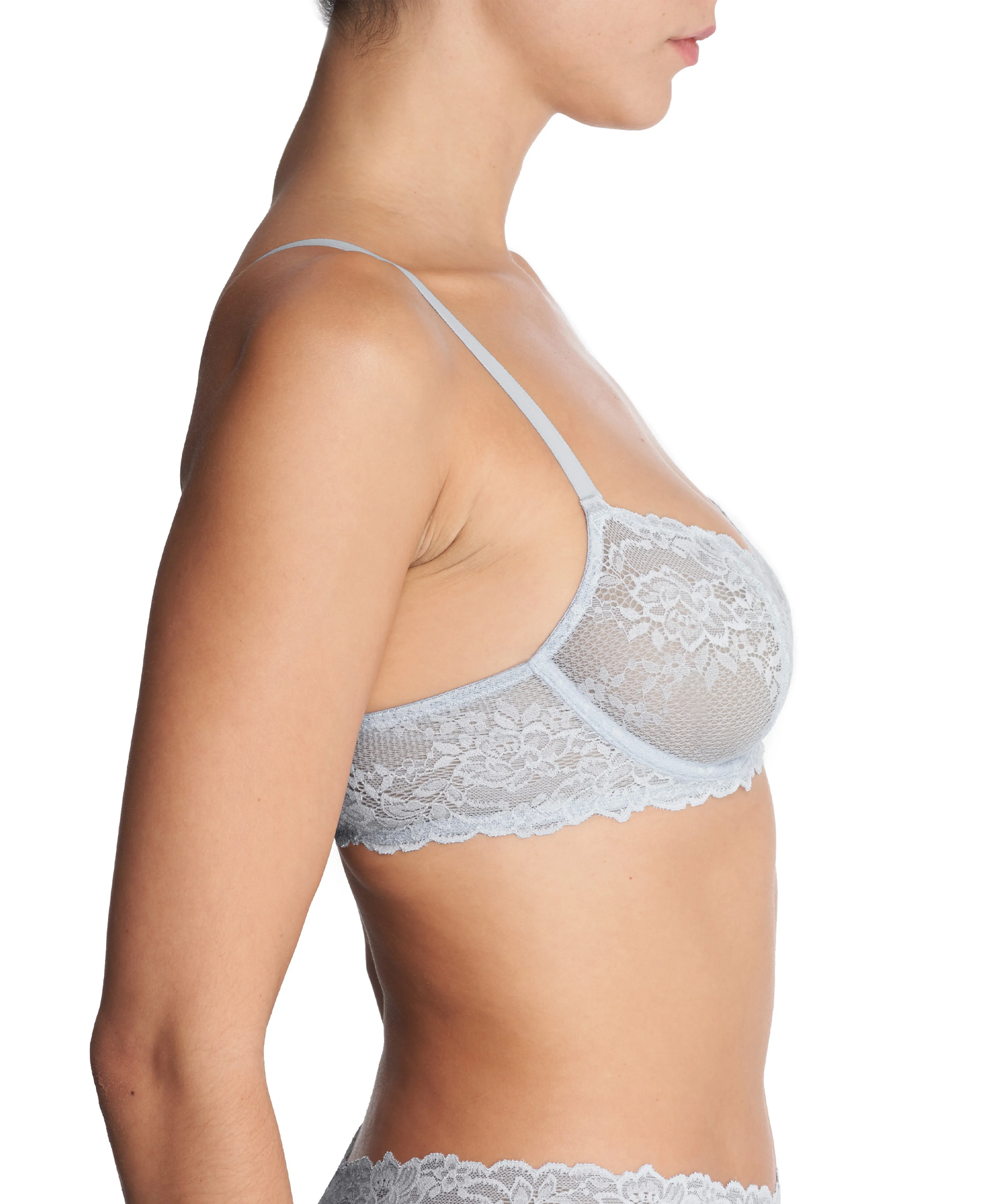 Heavenly Stretch Lace Convertible Balconette Bra