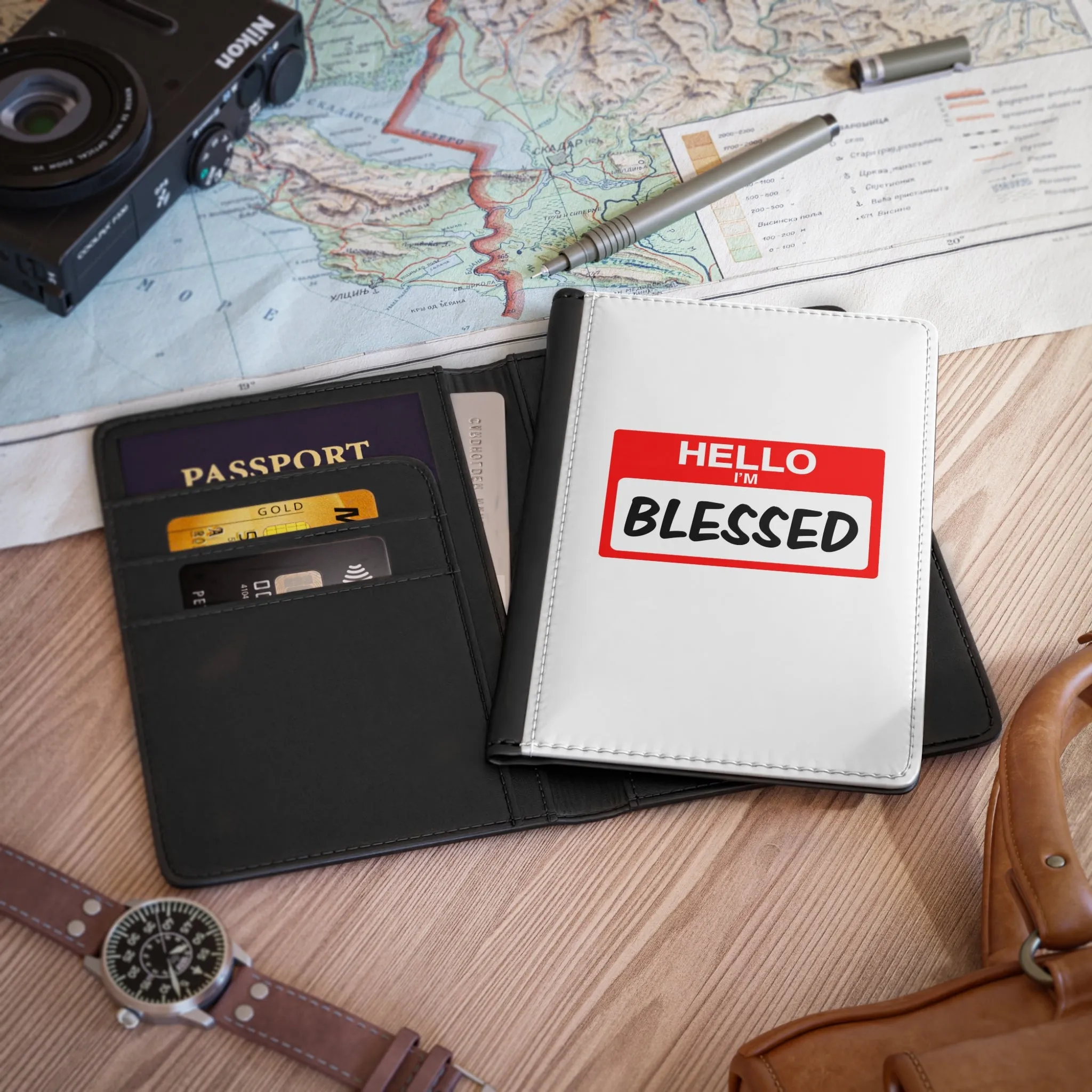 Hello, I'm blessed-Passport Cover