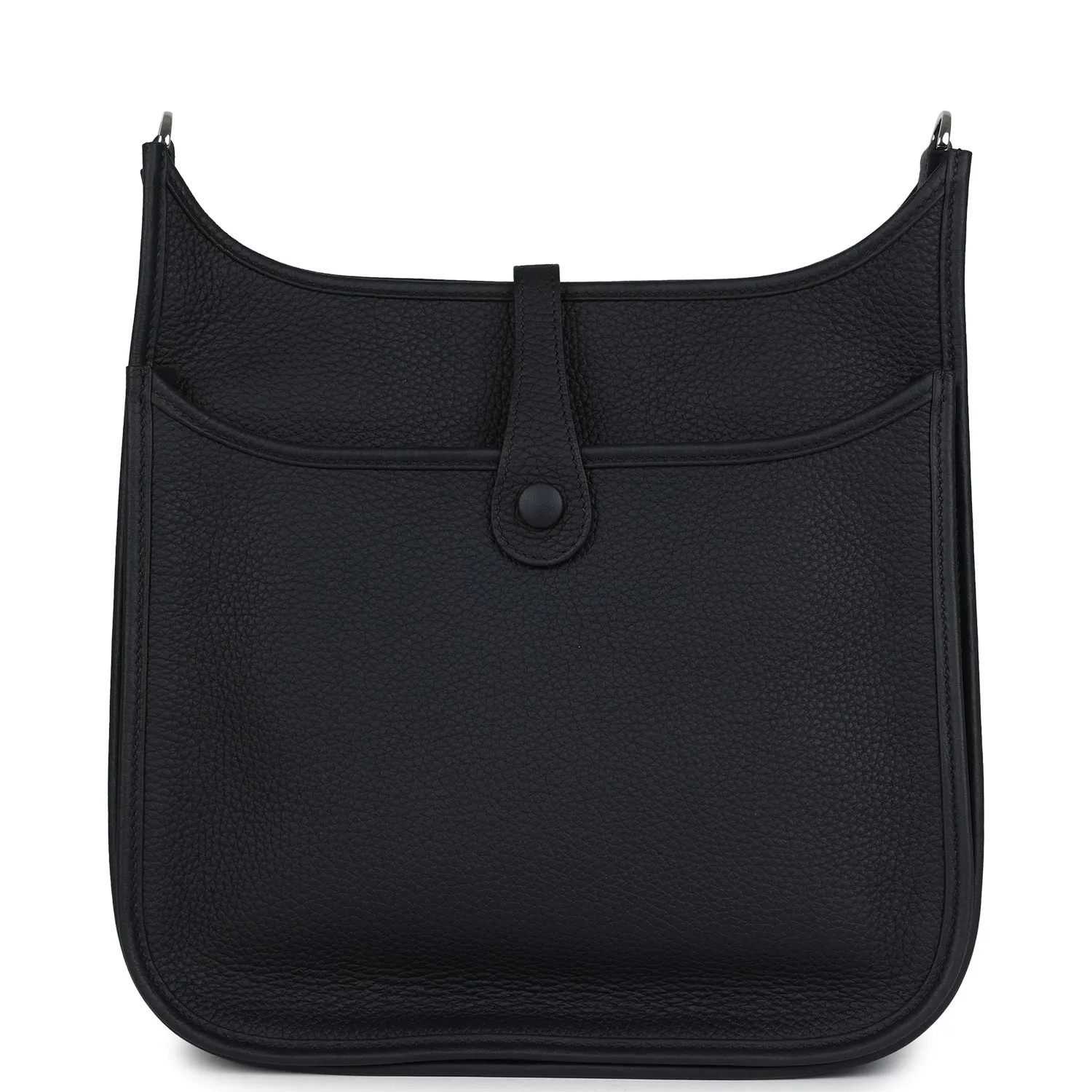 Hermes Evelyne III PM Black Clemence Palladium Hardware