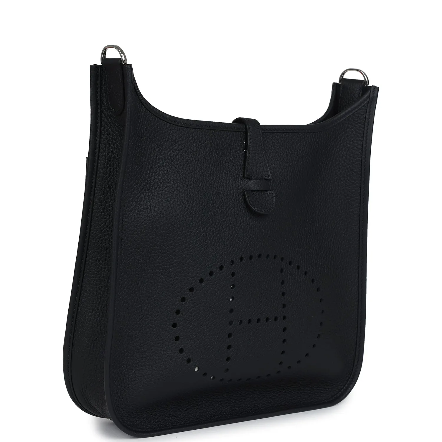 Hermes Evelyne III PM Black Clemence Palladium Hardware