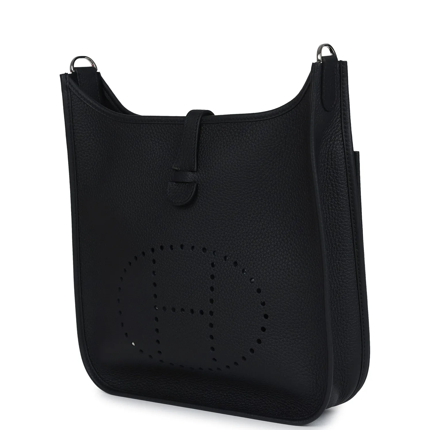 Hermes Evelyne III PM Black Clemence Palladium Hardware