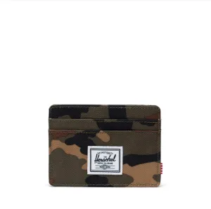 Herschel Supply Co. Charlie Cardholder in Woodland Camo