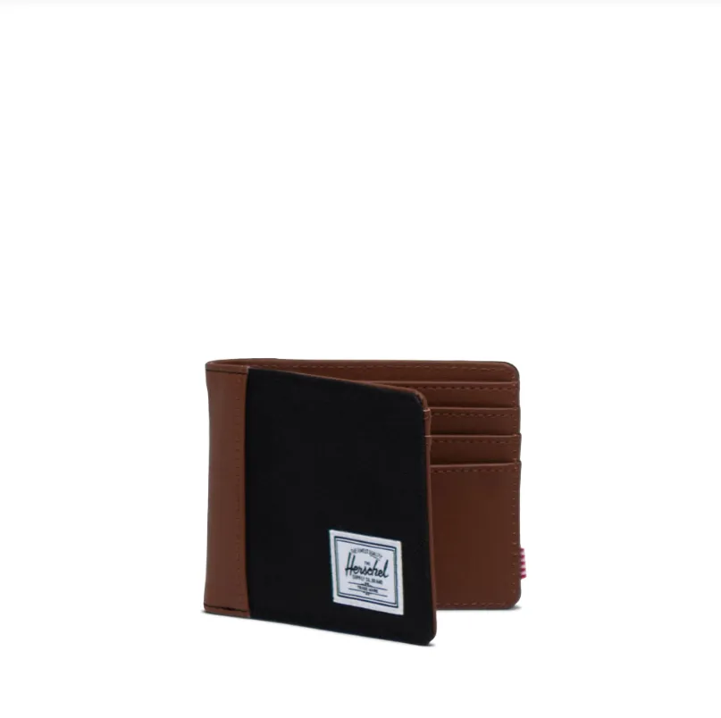 Herschel Supply Co. Hank Wallet in Black/Tan