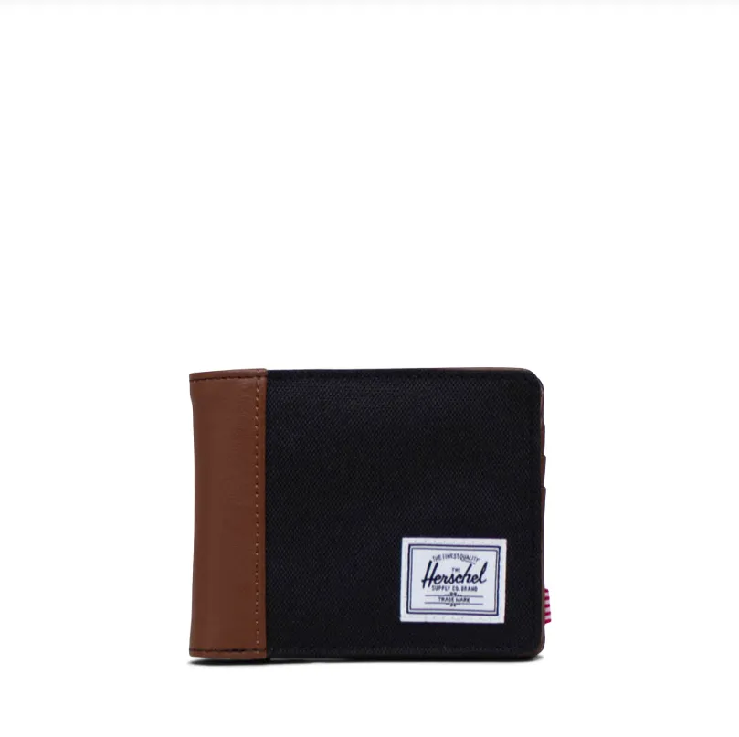 Herschel Supply Co. Hank Wallet in Black/Tan