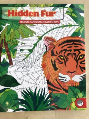 Hidden Fur Coloring Book