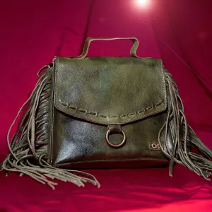 HIDDEN - MOSS - LEATHER
