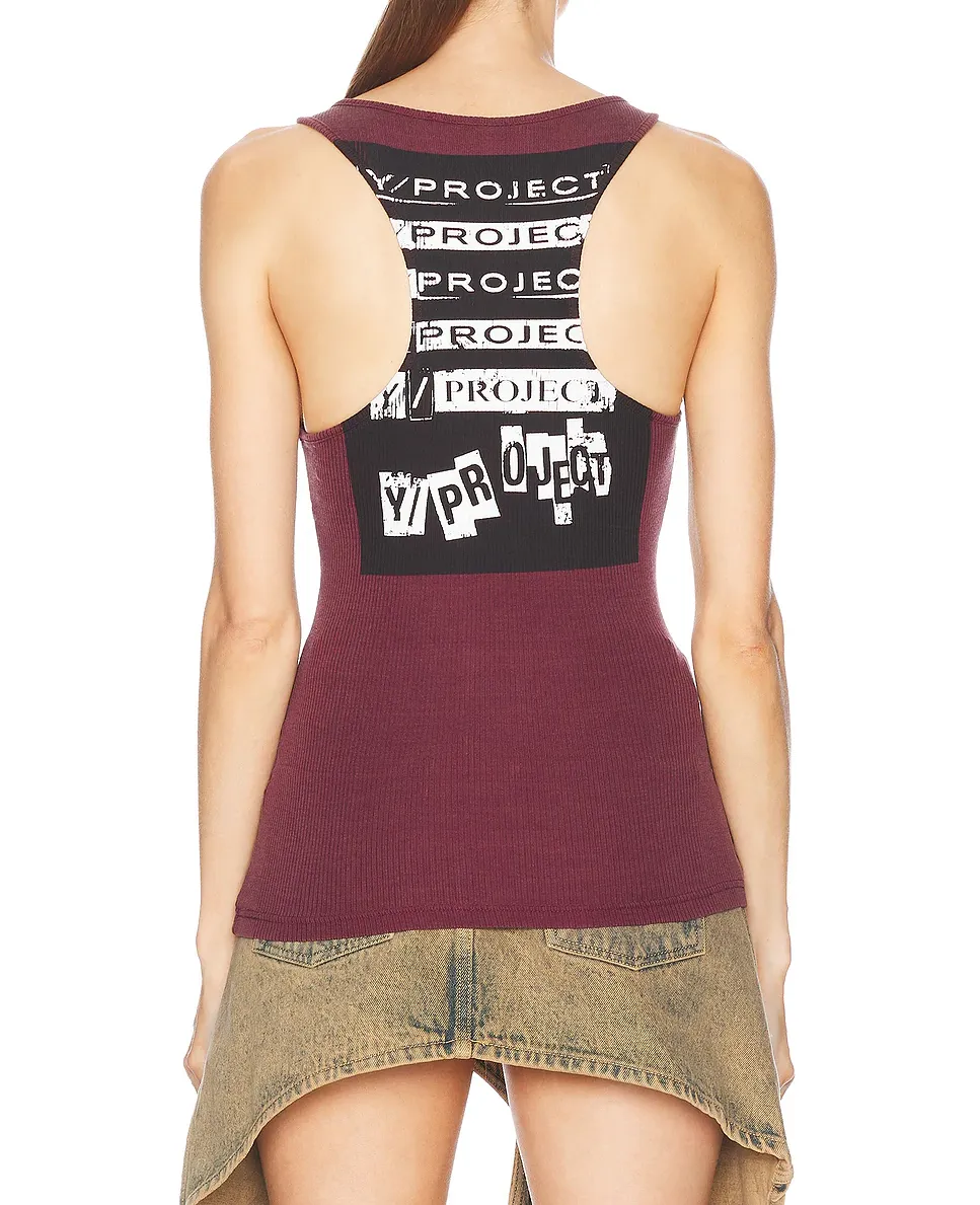 Hidden Strap Printed Vest