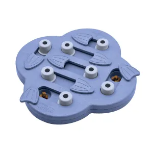 Hide N Slide Treat Dispensing Interactive Dog Game - LEVEL 2 (Purple/Blue)