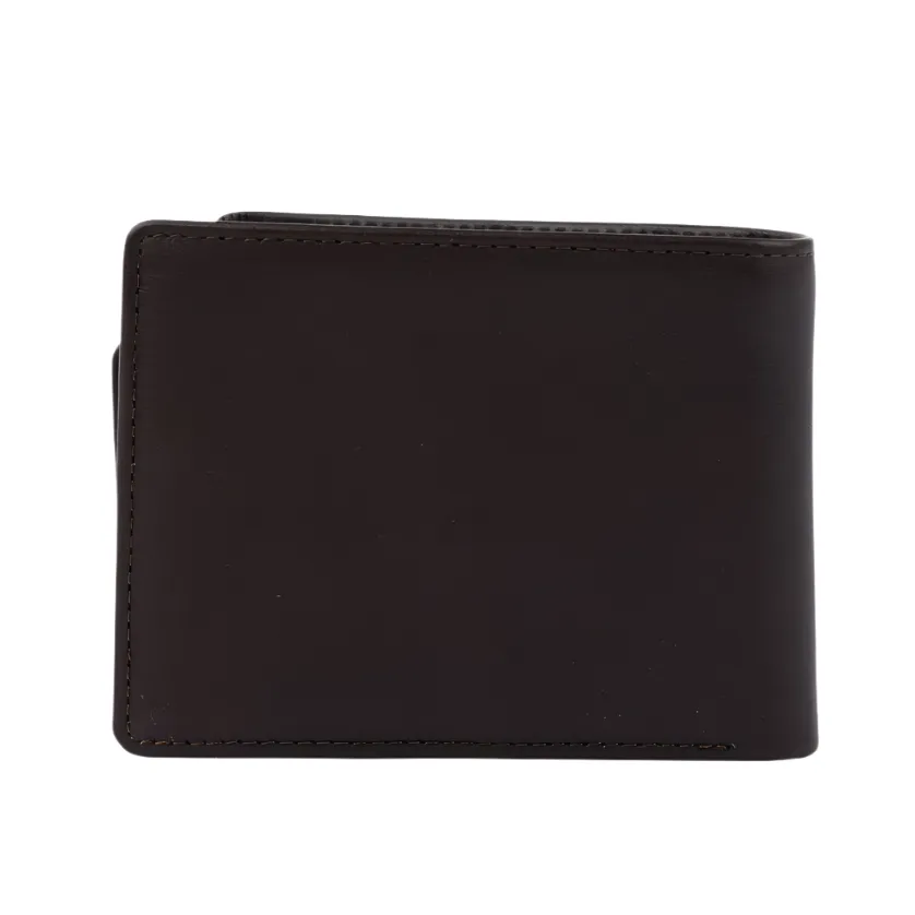 High River 2 Leather Wallet - Dark Coffee