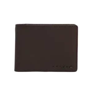 High River 2 Leather Wallet - Dark Coffee