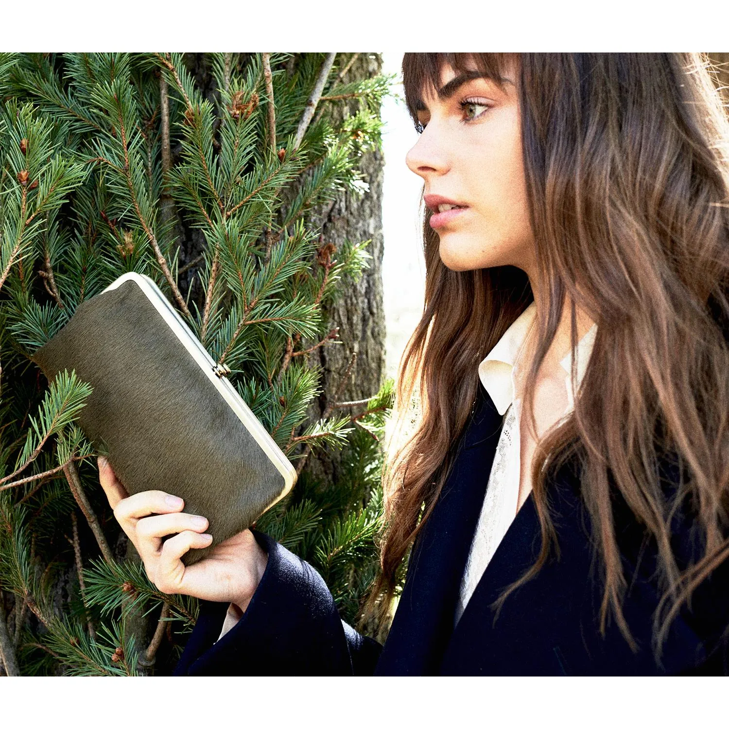 Hobo Lauren Deep Plum Vintage Leather