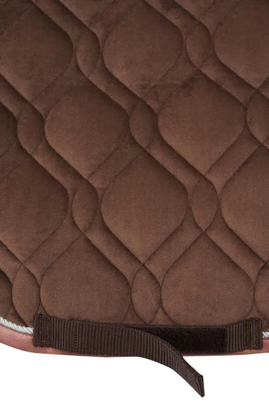 Horze St Moritz Dressage Pad Chocolate Martini