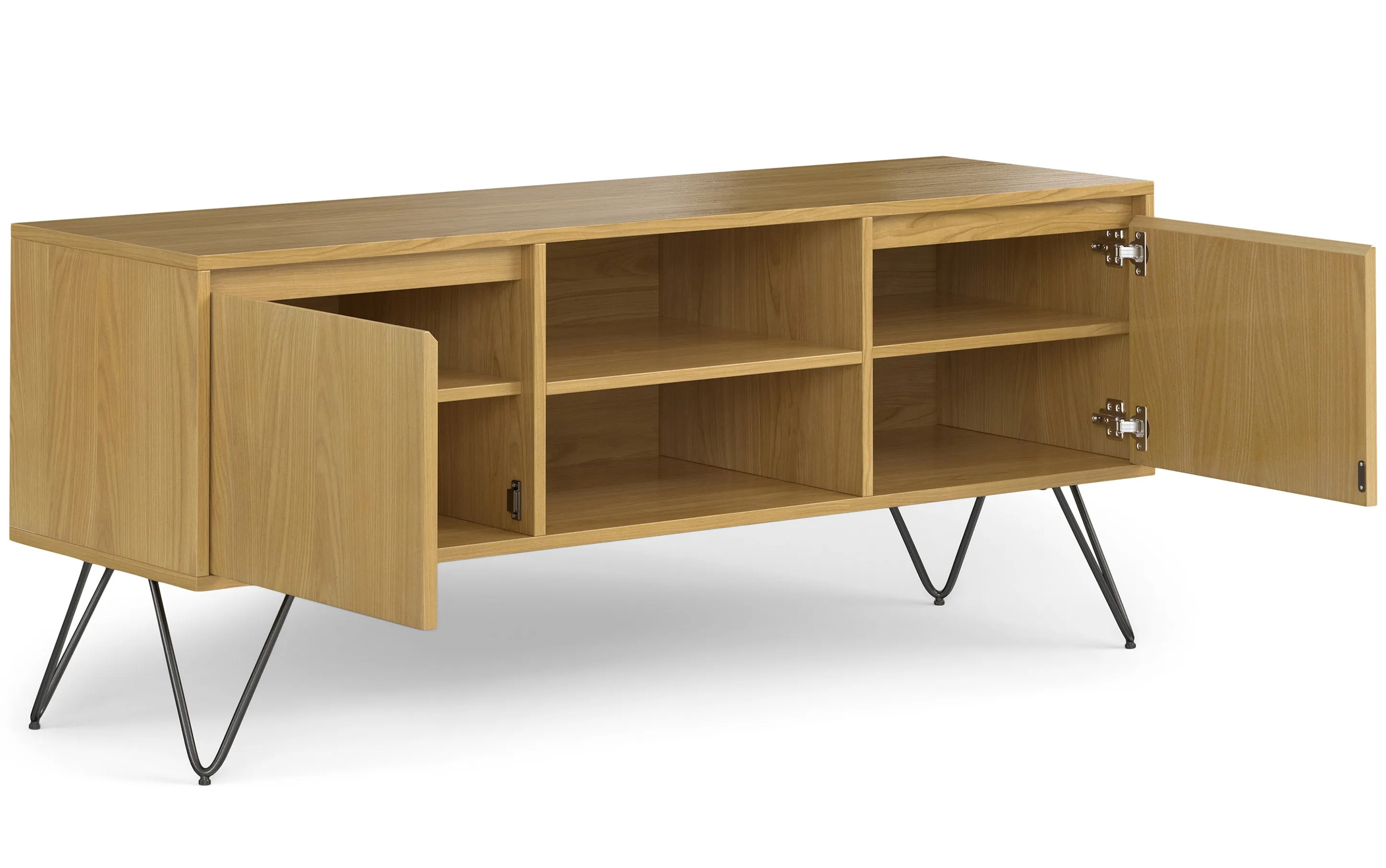 Hunter TV Media Stand in Oak