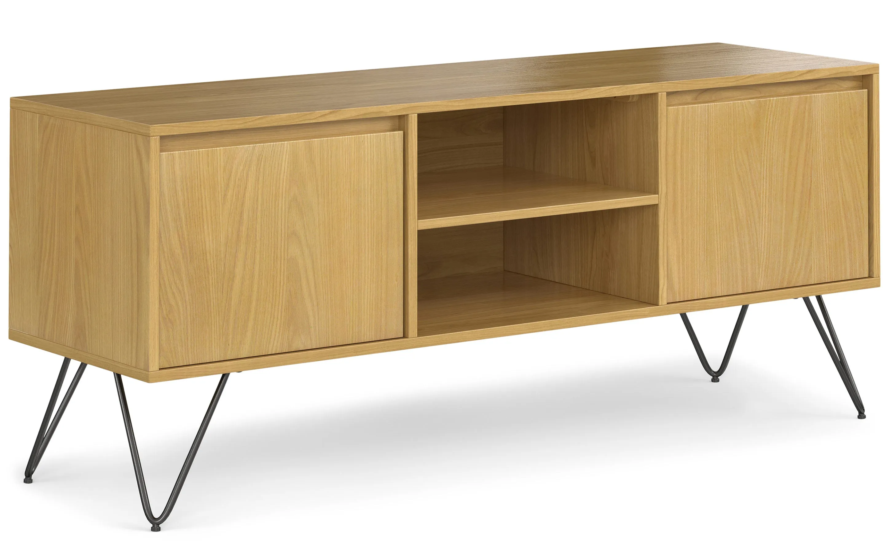Hunter TV Media Stand in Oak