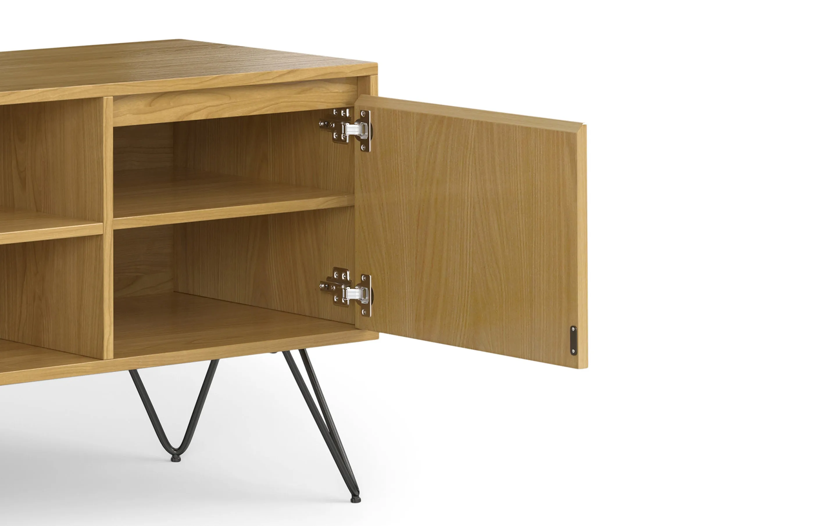 Hunter TV Media Stand in Oak