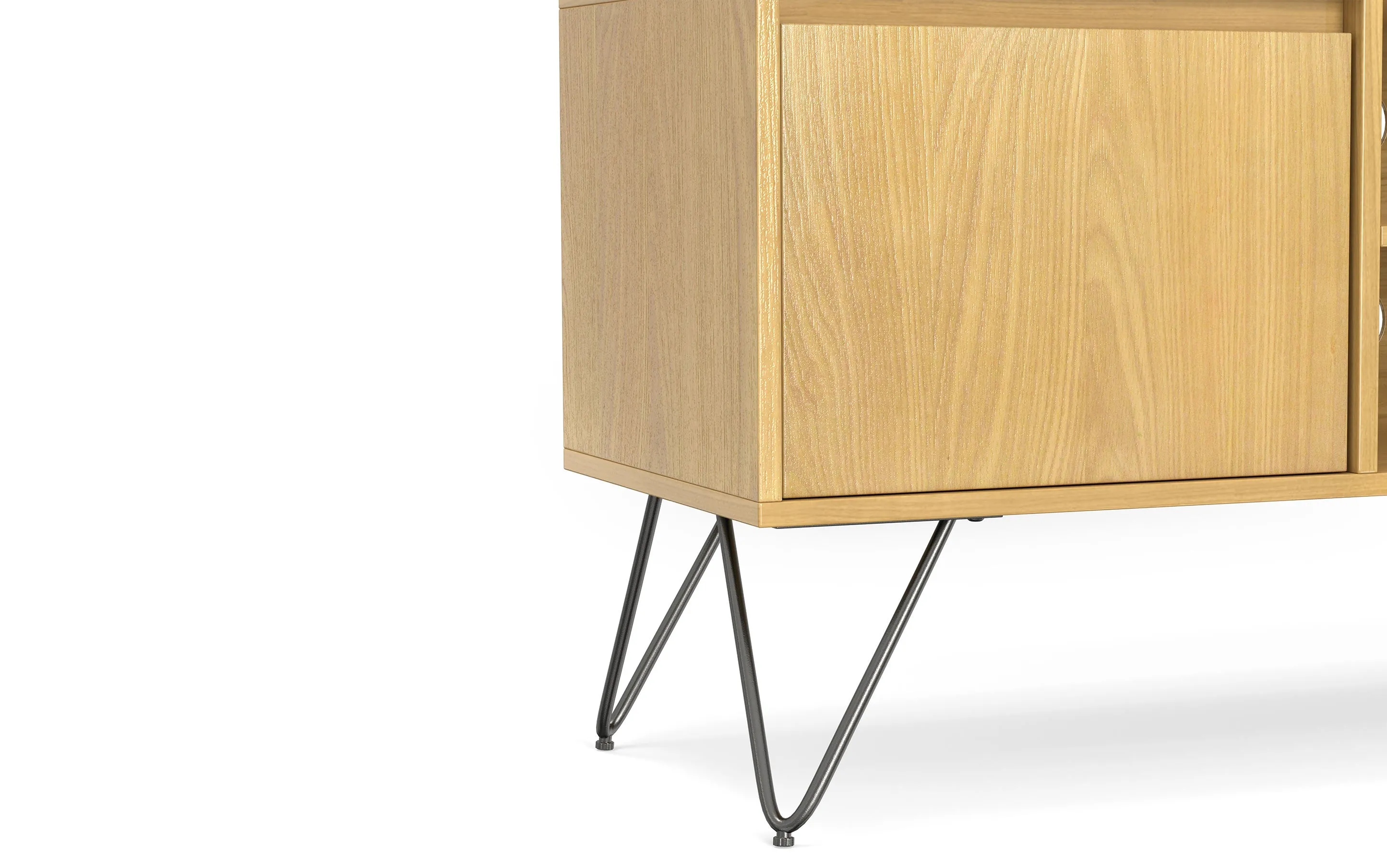 Hunter TV Media Stand in Oak