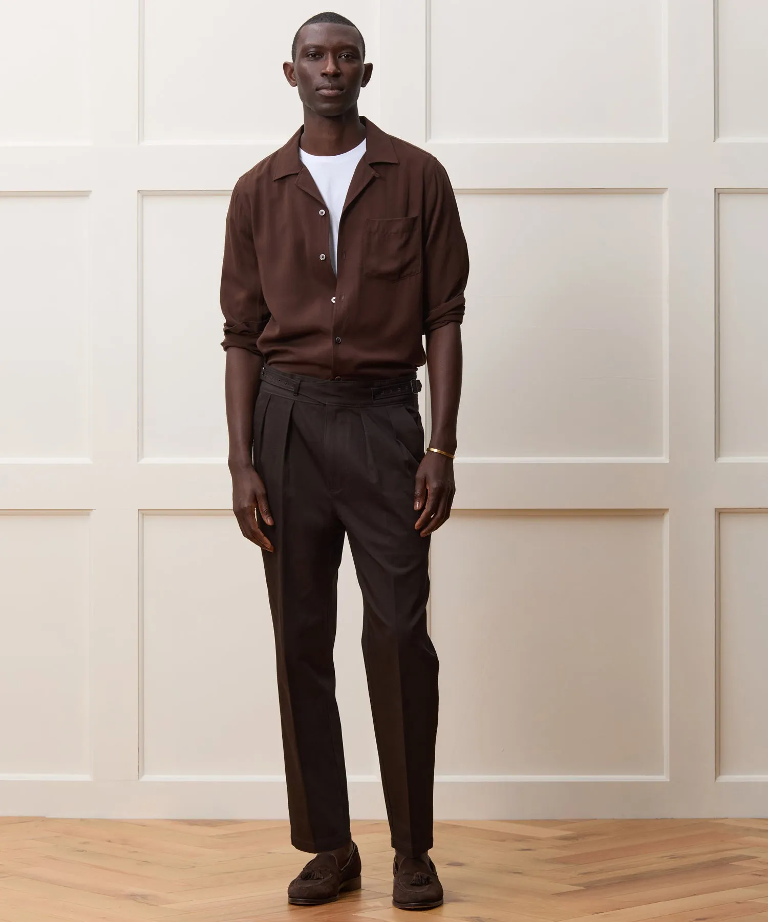 Italian Lightweight Cotton Gurkha Trouser