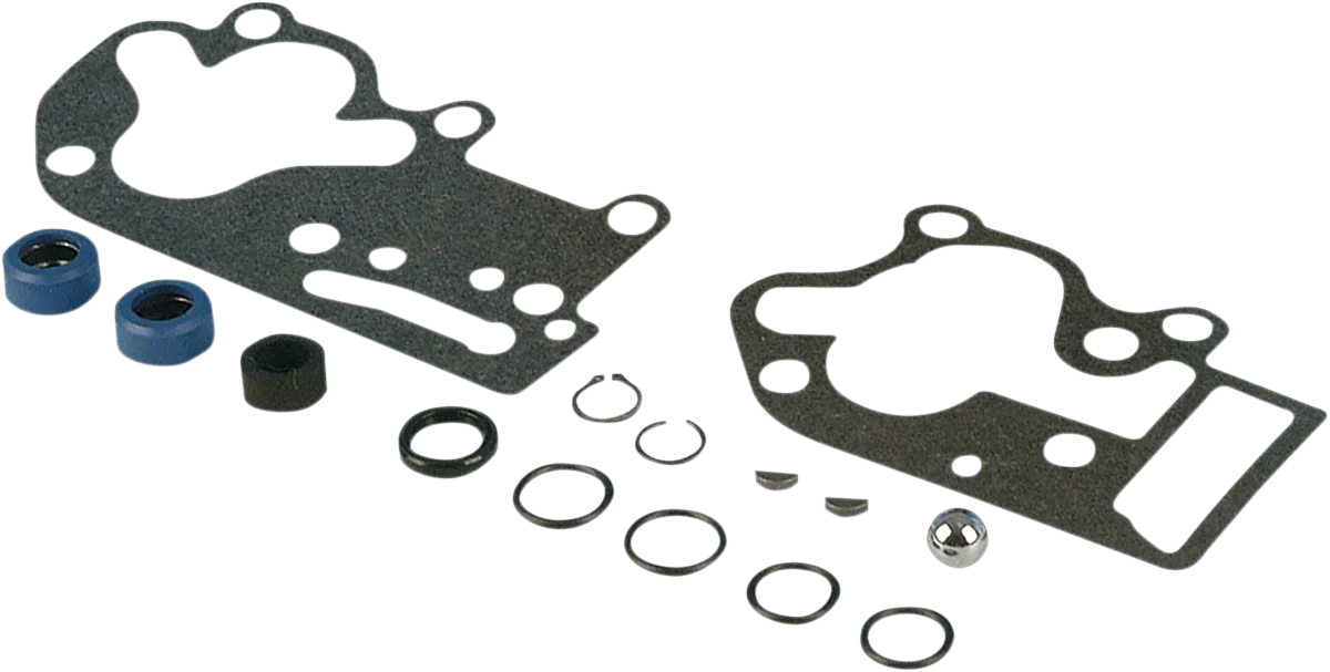 James Gasket HVHP Oil Pump Gasket Kit for S&S HVHP Oil Pump with Metal Beaded Gasket