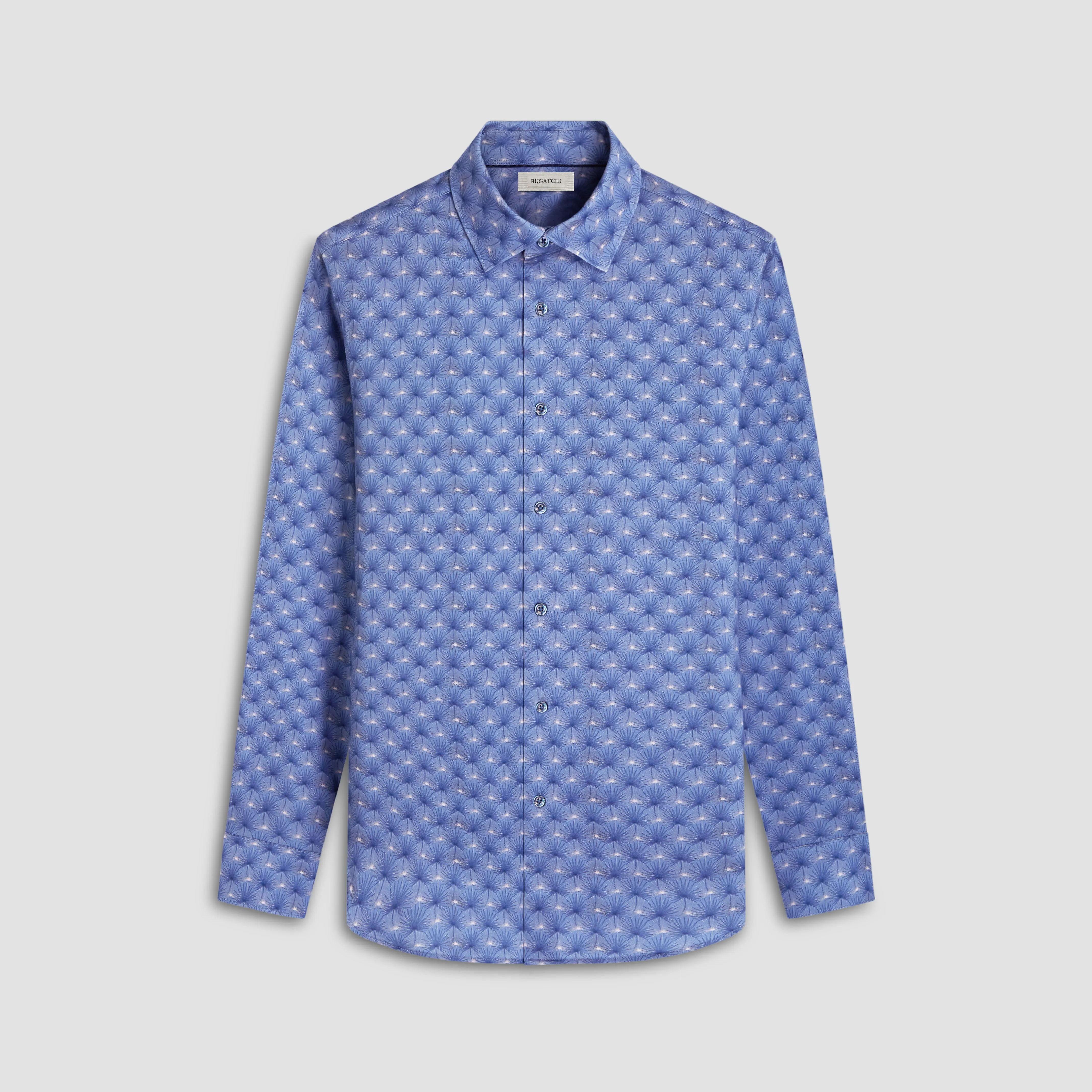 James Leaf Print OoohCotton Shirt