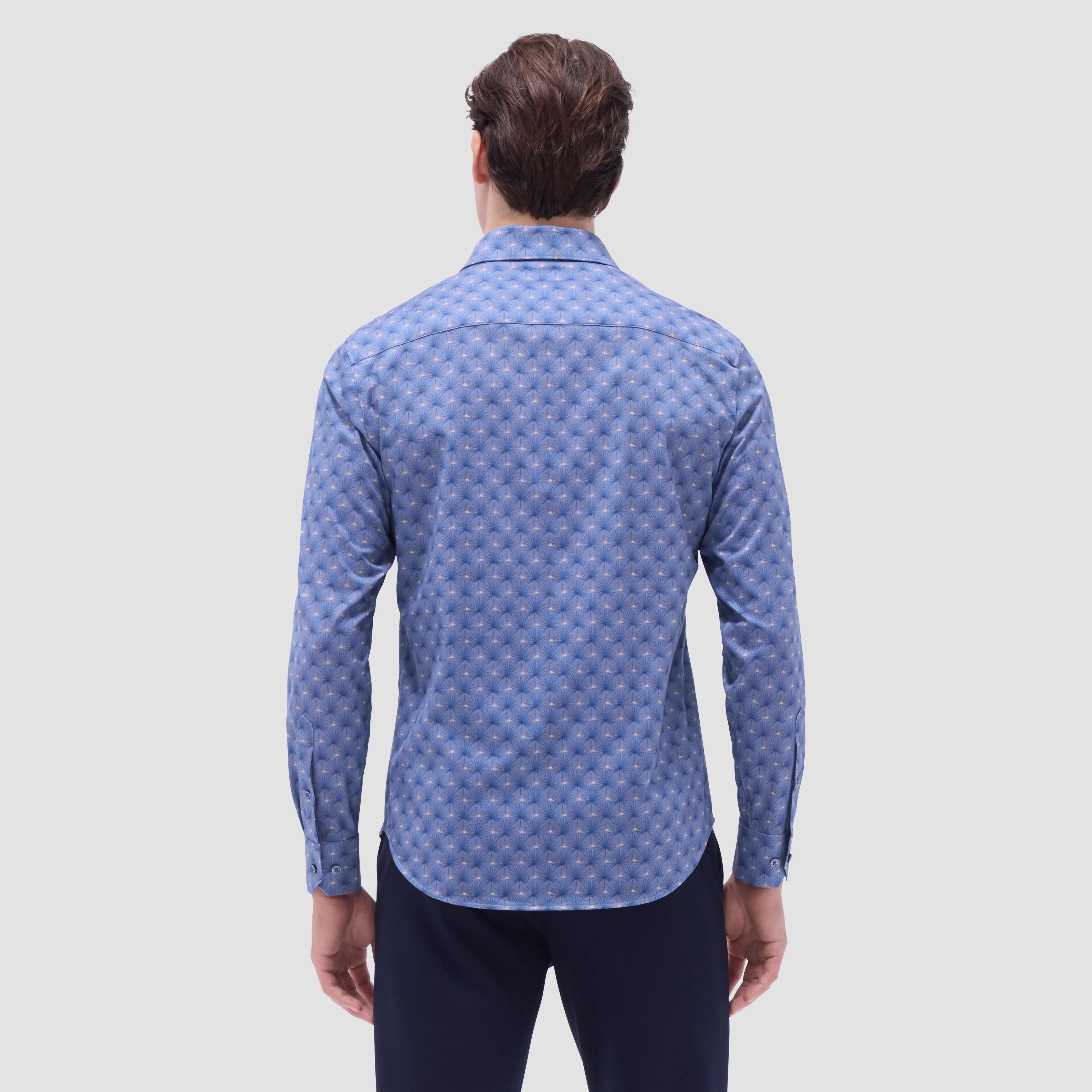James Leaf Print OoohCotton Shirt