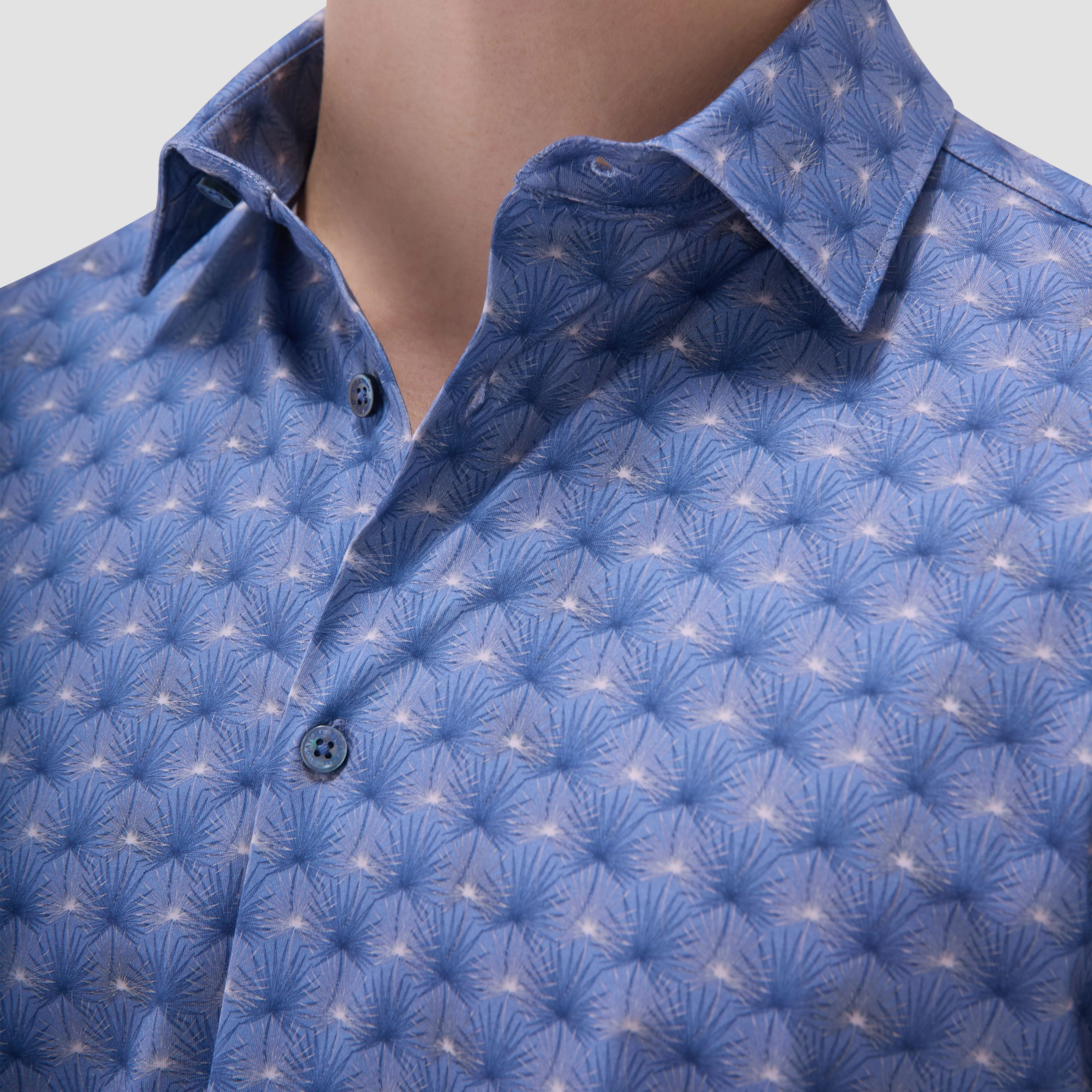 James Leaf Print OoohCotton Shirt