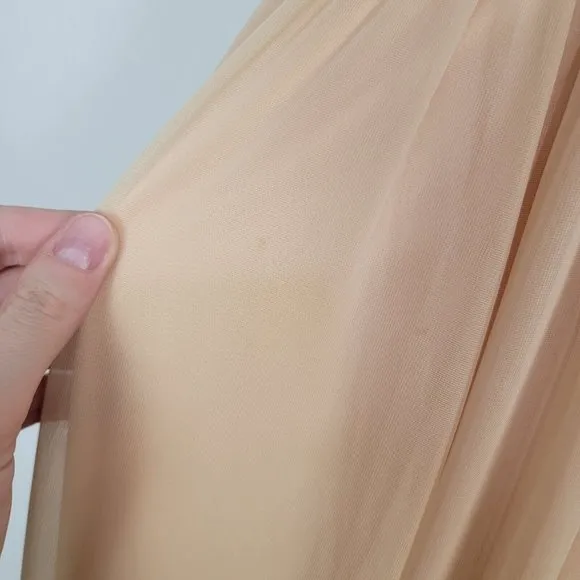Jenny Yoo Bridesmaid Dress Sweetheart Convertible Maxi Dress Drape Size M 8