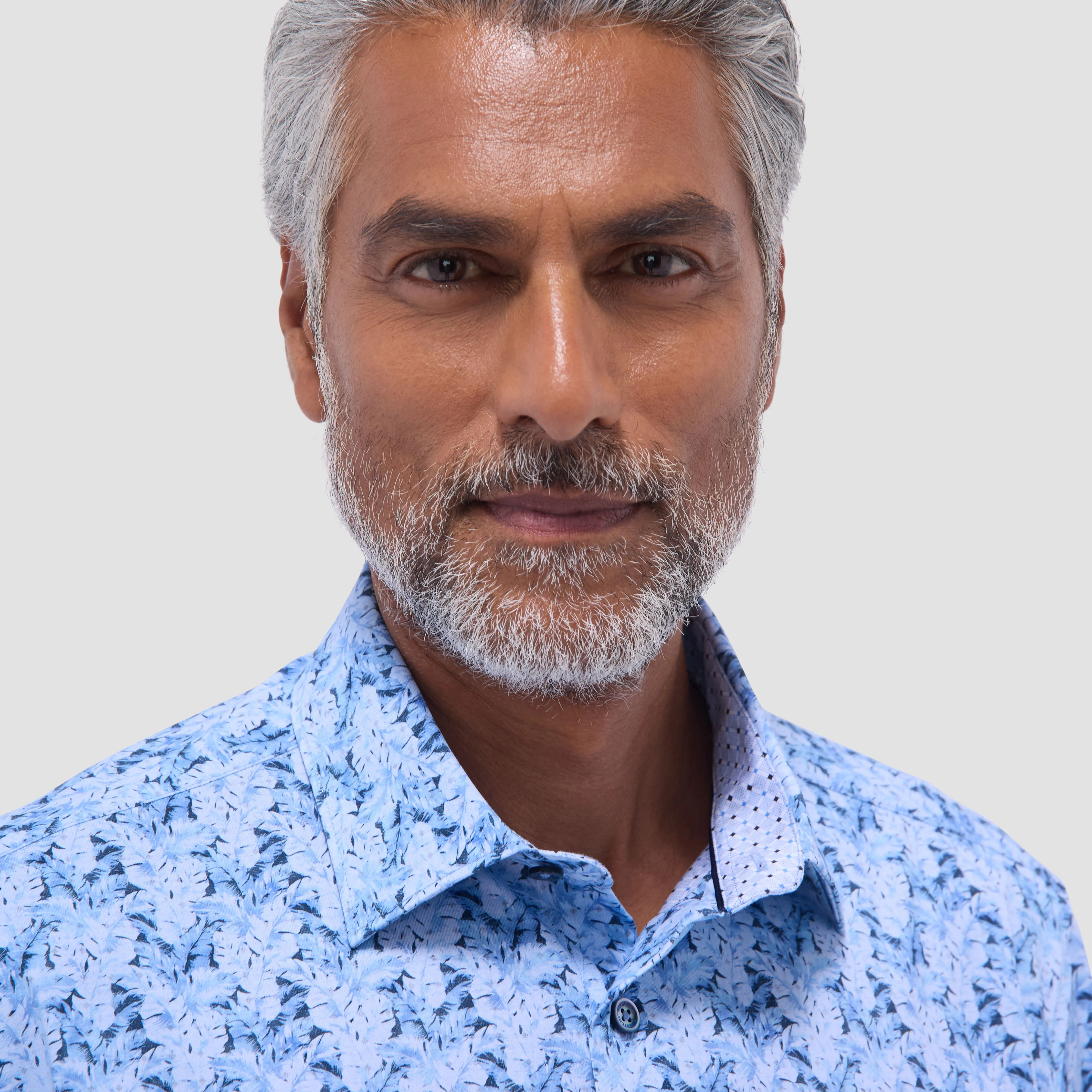 Jimmy Double-Sided Leaf & Diamond OoohCotton Shirt