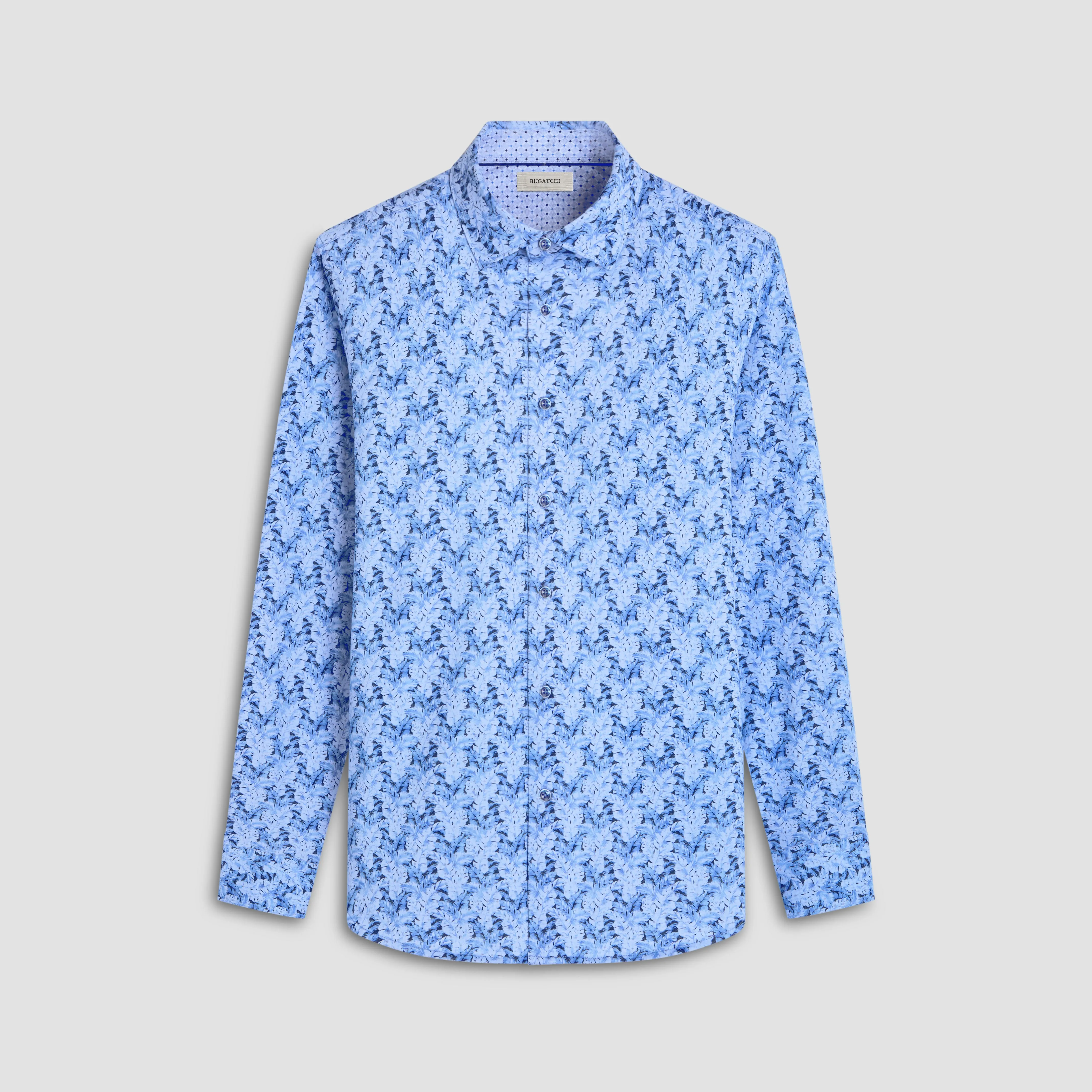 Jimmy Double-Sided Leaf & Diamond OoohCotton Shirt