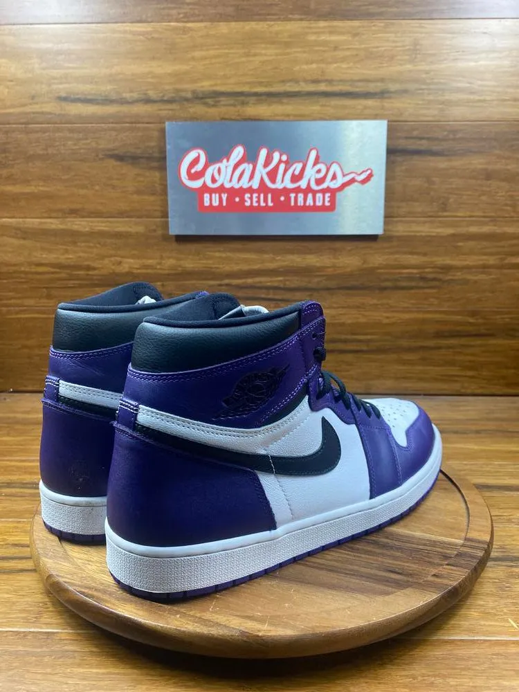Jordan 1 Retro High Court Purple White
