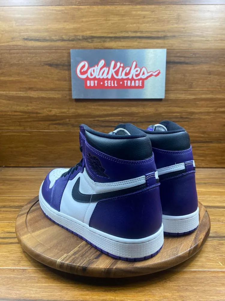 Jordan 1 Retro High Court Purple White