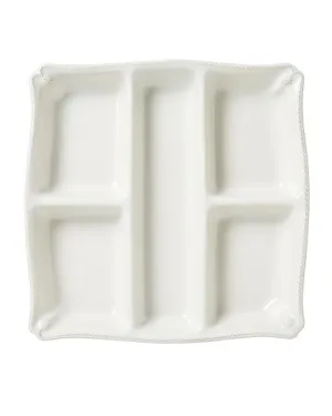 Juliska Berry & Thread Whitewash Appetizer Platter