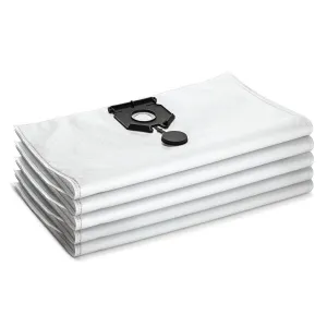 Karcher Fleece Filter Bags, 5 x , NT 40/1, NT 50/1