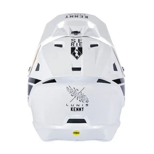Kenny Racing Decade Full Face Helmet | White Gold