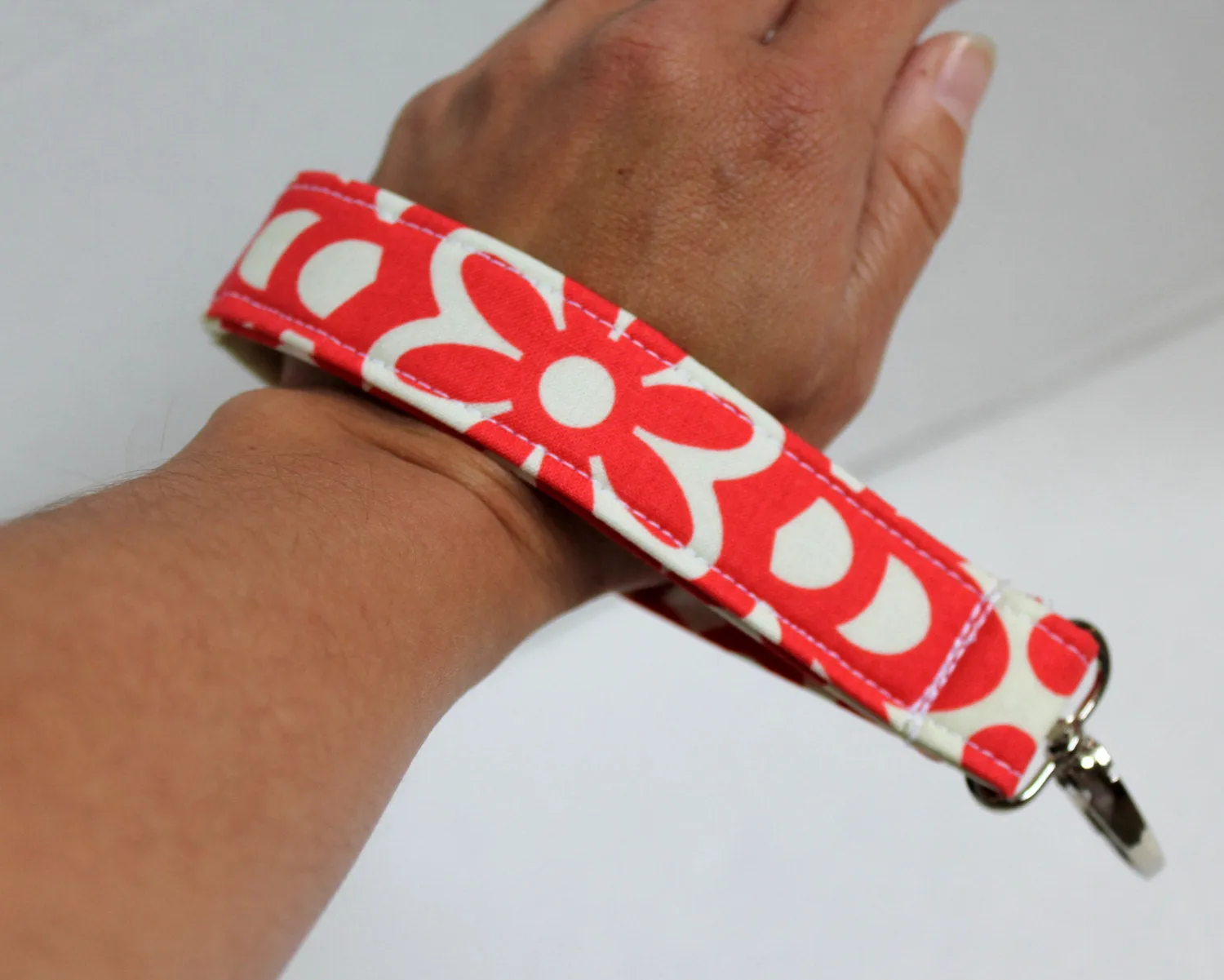 Key Chain / Key Fob - Swivel Clasp Key Wristlet - Choose Your Fabric - Aztec - Arrows - Ikat - Gold - Sale