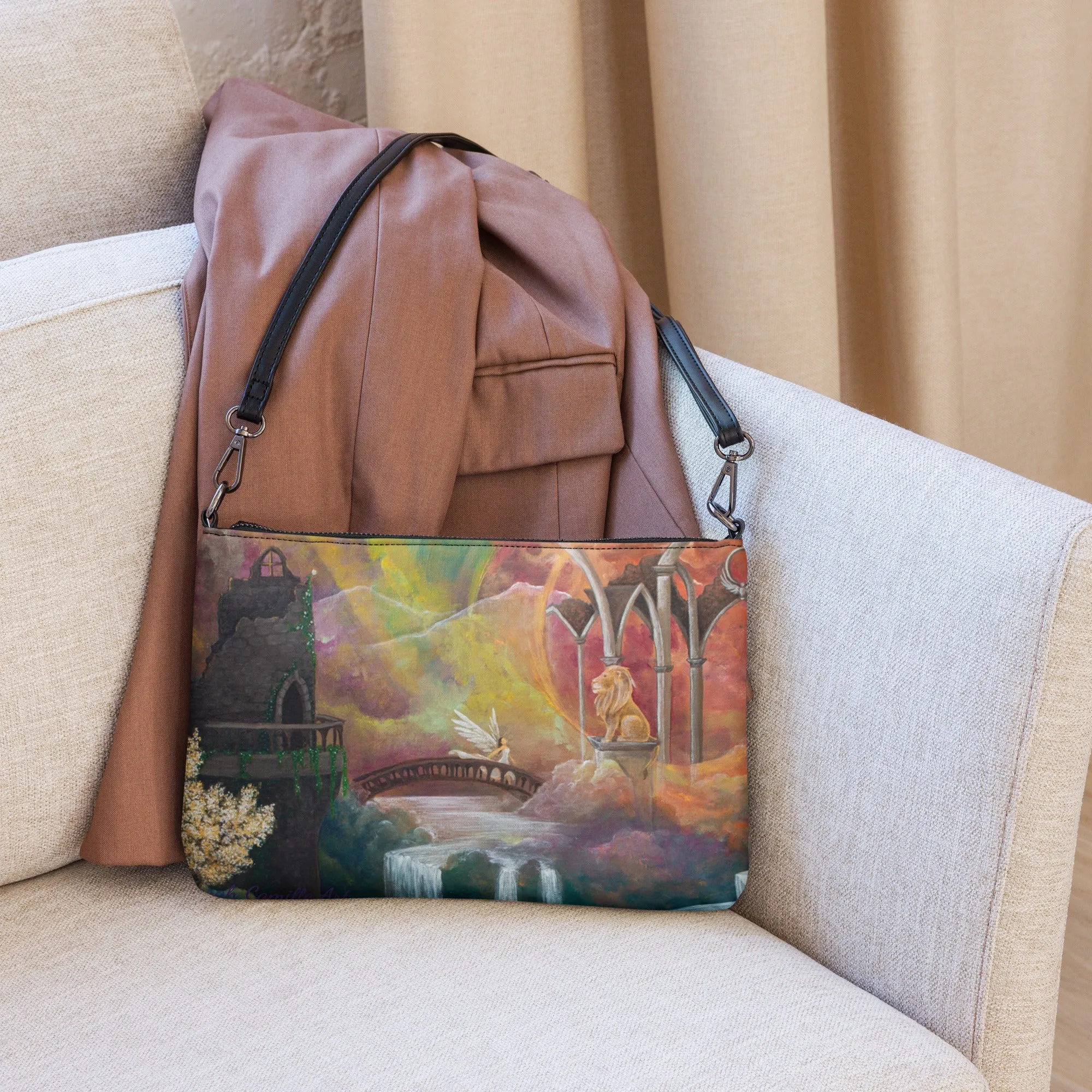 Kingdom Come Vegan Leather Crossbody Bag